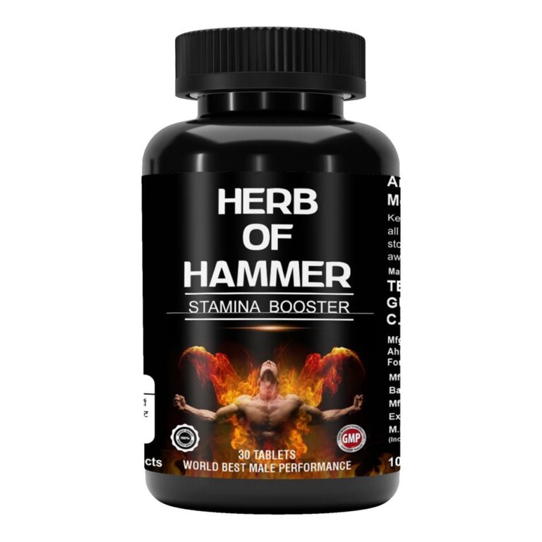 Herb Of Hammer Stamina Booster 30 Capsules