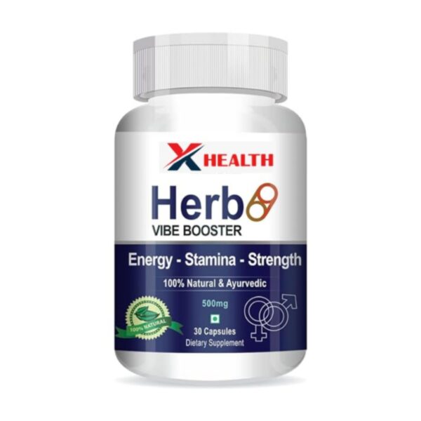 Herb Vibe Booster Dietary Supplement 30 Capsules