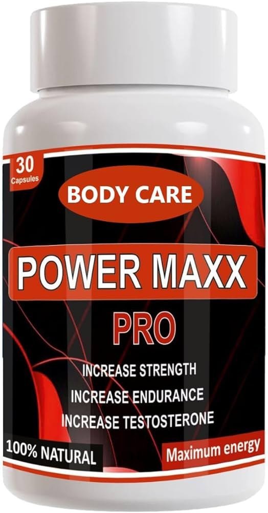 Power Maxx Pro Maximum Energy 100% Natural 30 Capsules